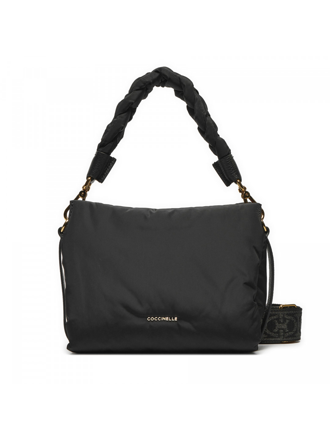 Kabelka Coccinelle RT2 Boheme Puffy Nylon E1 RT2 58 01 01 Černá